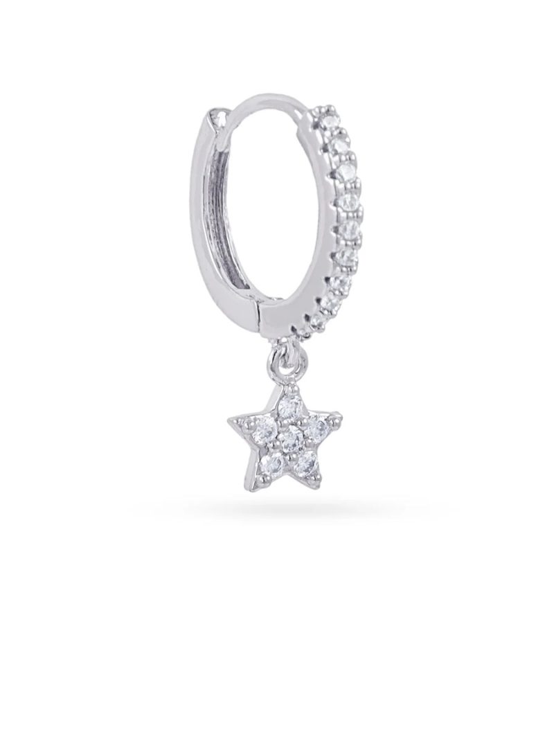 Piercing aro estrella colgante PL