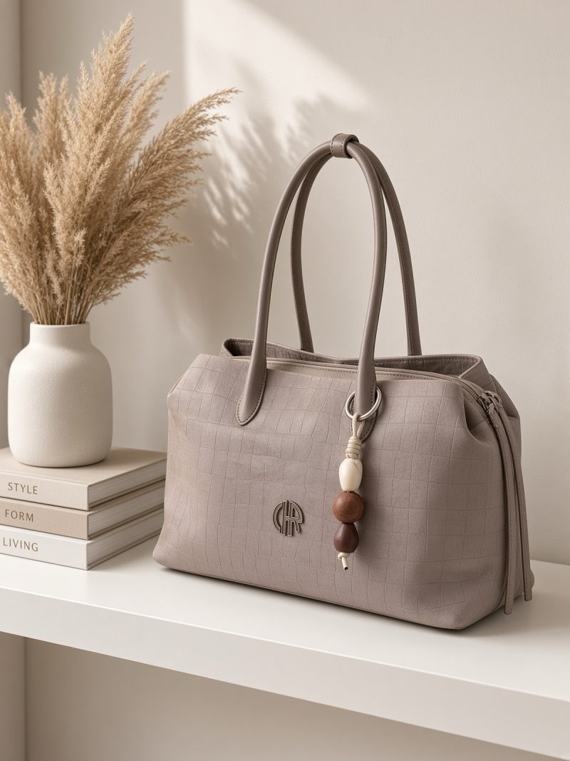 Bolso Taupe Charm